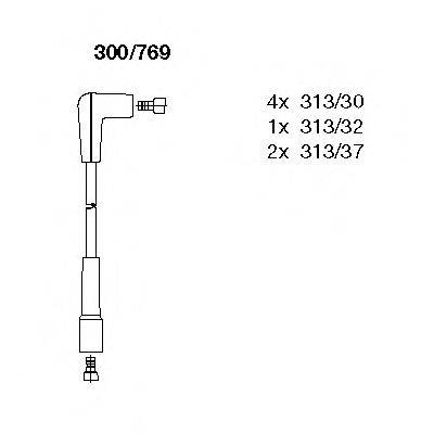 Комплект проводов зажигания BREMI 300769