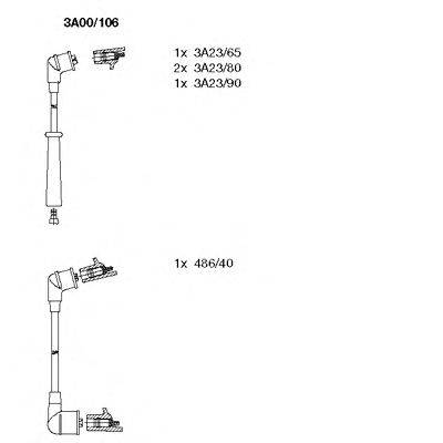 Комплект проводов зажигания PVL 70896