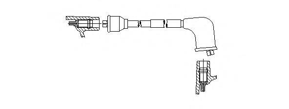 Провод зажигания NGK 870145