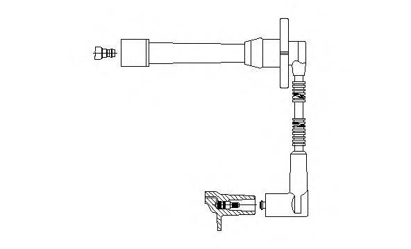 Провод зажигания NGK 870296