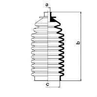 Пыльник, рулевое управление EKG 983515