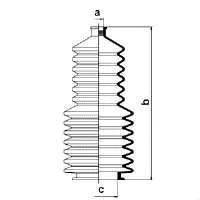 Пыльник, рулевое управление EKG 983543
