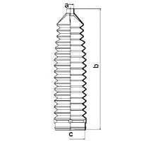 Пыльник, рулевое управление EKG 983760