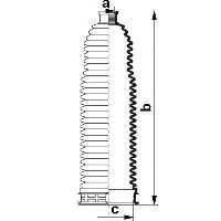 Пыльник, рулевое управление EKG 984085