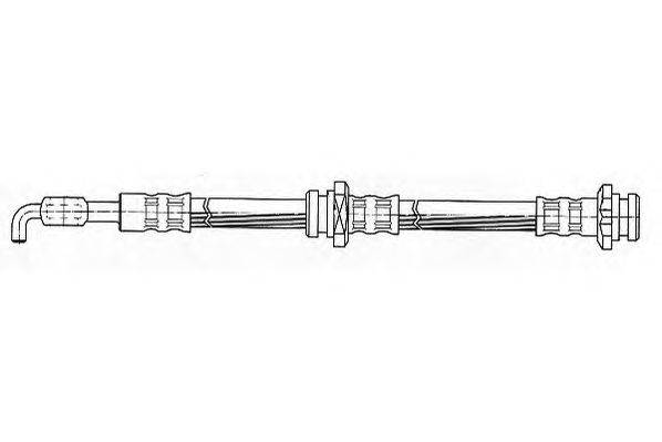 Тормозной шланг FERODO FHY2307