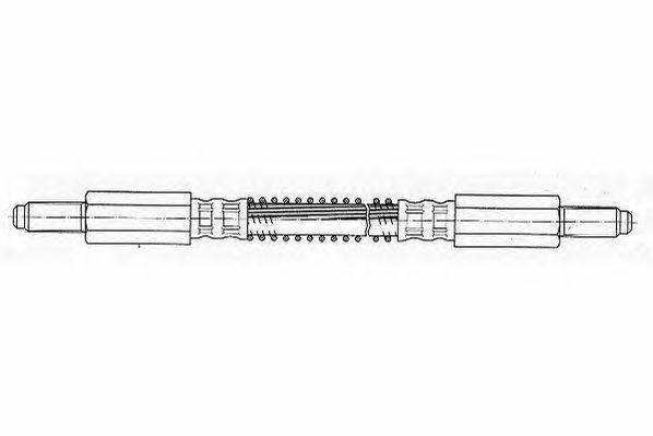 Тормозной шланг FERODO FHY2382