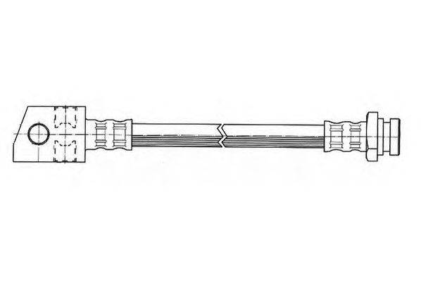 Тормозной шланг FERODO FHY2426