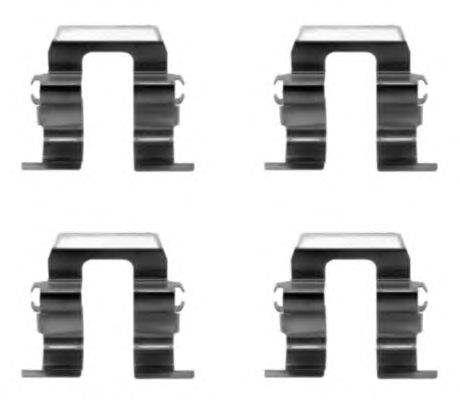 Комплектующие, колодки дискового тормоза MINTEX MBA1259