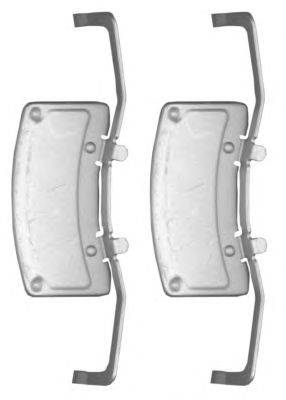 комплект принадлежностей, тормозной суппорт MINTEX MBA1706