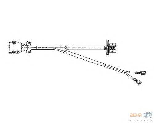 Регулятор, вентилятор салона HELLA 5HL 351 321-101