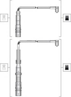 Комплект проводов зажигания MAGNETI MARELLI 941318111297