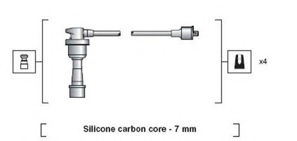 Комплект проводов зажигания MAGNETI MARELLI 941318111183