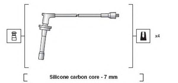 Комплект проводов зажигания MAGNETI MARELLI 941318111245