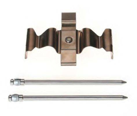 комплект принадлежностей, тормозной суппорт BUDWEG CALIPER 412074