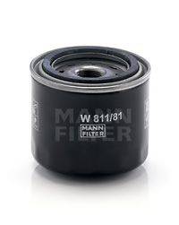 Масляный фильтр MANN-FILTER W81181