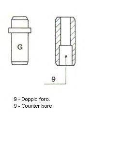 Направляющая втулка клапана FRECCIA 2431