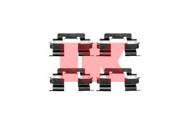 Комплектующие, колодки дискового тормоза NK 7933216