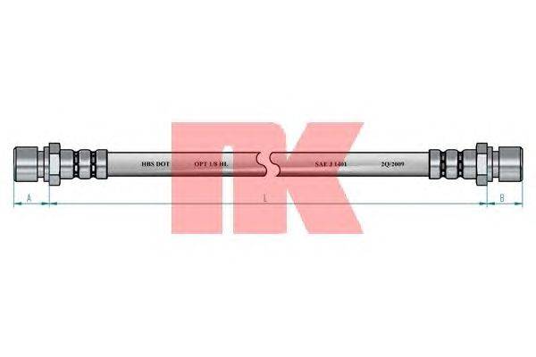Тормозной шланг NK 853334