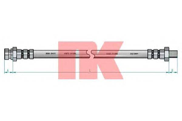 Тормозной шланг NK 853430