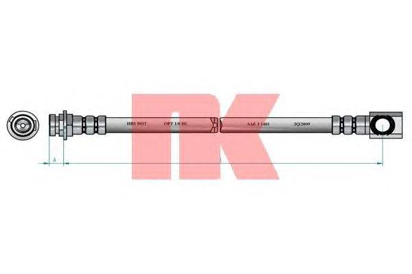 Тормозной шланг NK 853661
