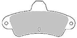 Комплект тормозных колодок, дисковый тормоз MAPCO 6370