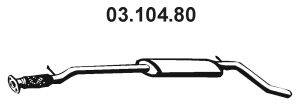 Средний глушитель выхлопных газов EBERSPÄCHER 03.104.80