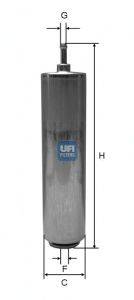 Топливный фильтр UFI 3185200