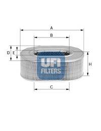 Воздушный фильтр UFI 2742700