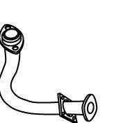 Труба выхлопного газа FONOS 18610