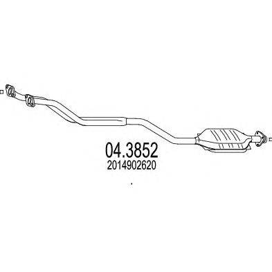 Катализатор GAT EUROKAT 10606