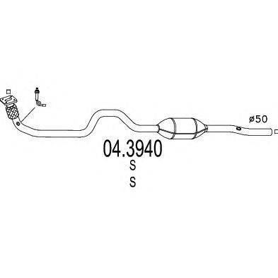 Катализатор MTS 04.3940