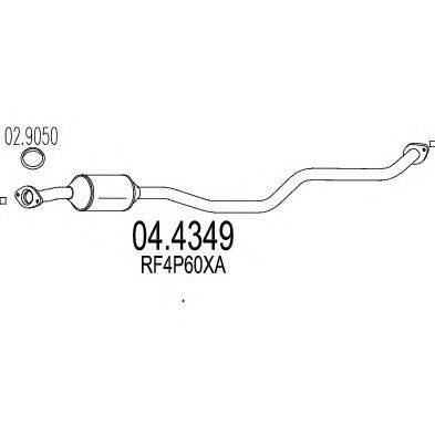 Катализатор MTS 04.4349