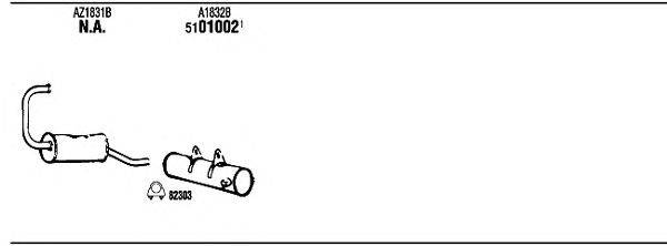 Система выпуска ОГ WALKER CI11007