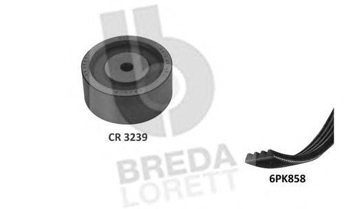Поликлиновой ременный комплект BREDA  LORETT KCA 0047