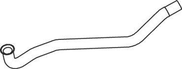 Труба выхлопного газа DINEX 28196