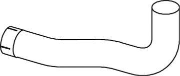 Труба выхлопного газа DINEX 28527