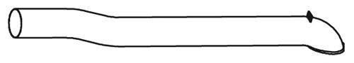 Труба выхлопного газа DINEX 47737