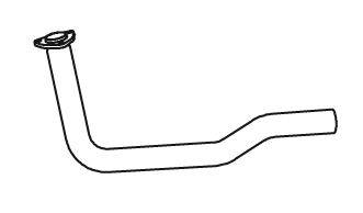 Труба выхлопного газа DINEX 62108