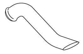 Труба выхлопного газа DINEX 81621