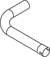 Труба выхлопного газа DINEX 18130