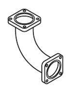 Труба выхлопного газа DINEX 44191