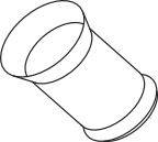 Труба выхлопного газа DINEX 52246