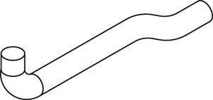 Труба выхлопного газа DINEX 24128