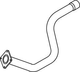 Труба выхлопного газа DINEX 29101