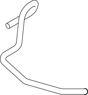 Труба выхлопного газа DINEX 49677