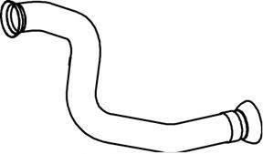 Труба выхлопного газа DINEX 56173