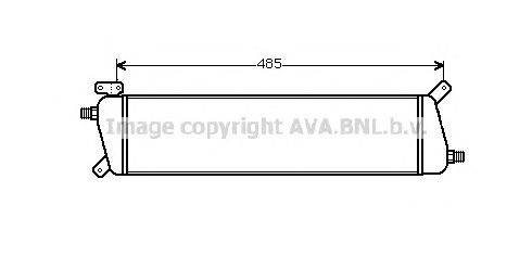 масляный радиатор, двигательное масло AVA QUALITY COOLING LC3039