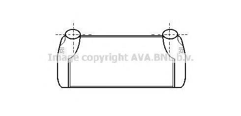 Интеркулер AVA QUALITY COOLING RT4152