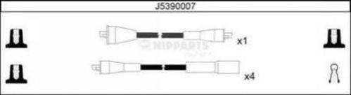 Комплект проводов зажигания NIPPARTS J5390007