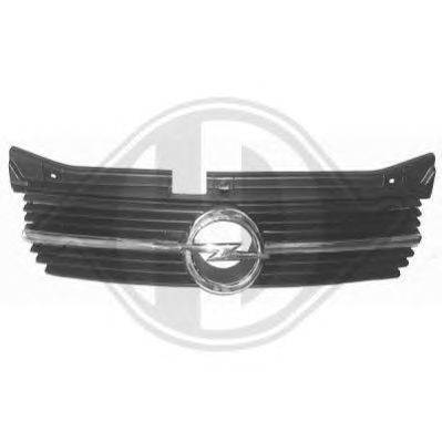 Решетка радиатора DIEDERICHS 1844040